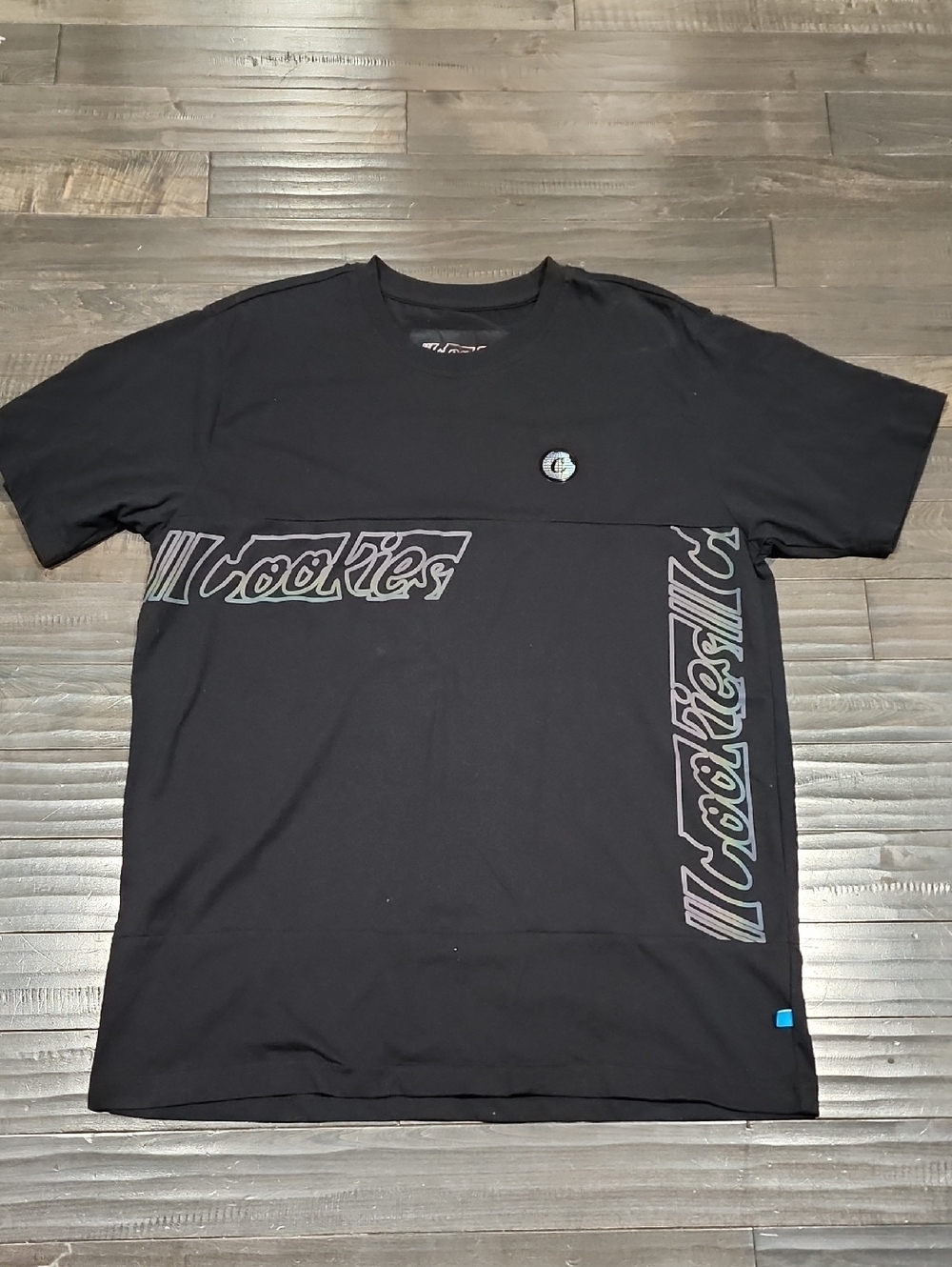 Cookies Men's Black Short-Sleeve Logo T-Shirt